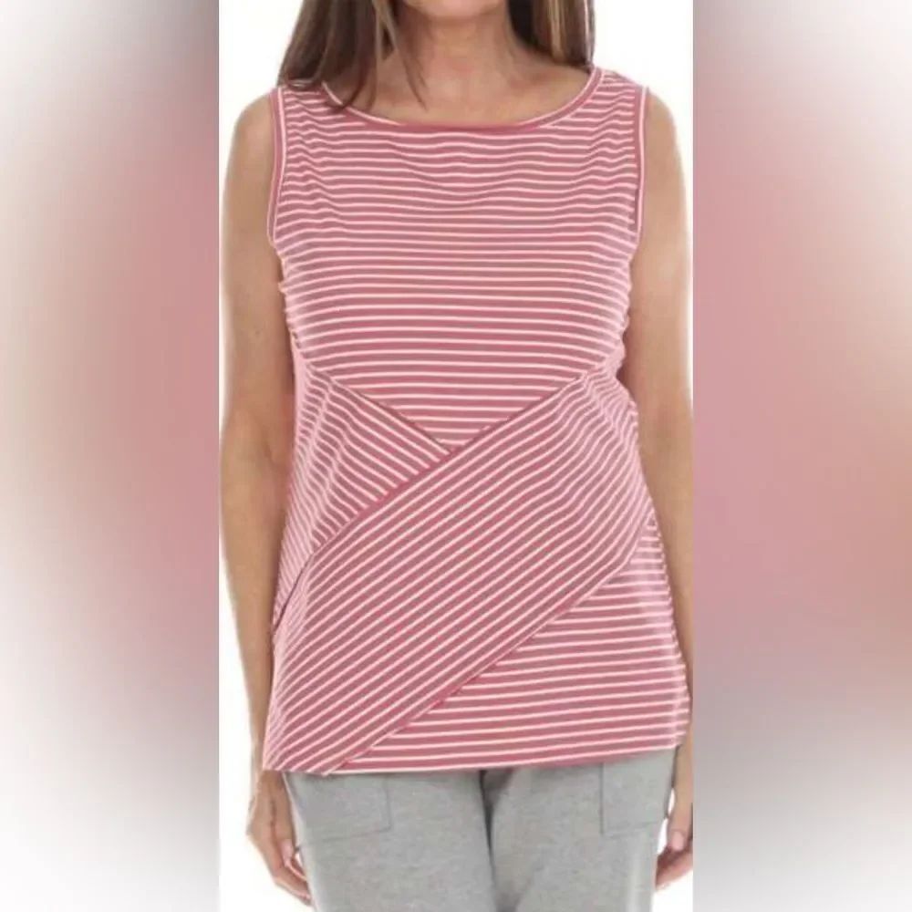 Neon Buddha Stripe Tank Top Size Small NWT